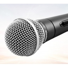 【尚沃】SHURE 舒尔beta58a SM58s 专业演出人声手持动圈麦克风 主播直播K歌舞台家用有线话筒 舒尔SM58-LC