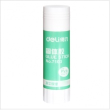 得力(deli)固体胶7103Z胶棒胶水办公文具固体胶棒手工胶棒36g 1支