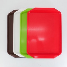 冰禹BYW-187 长方形餐盘 食堂酒店快餐店专用上菜托盘 绿色